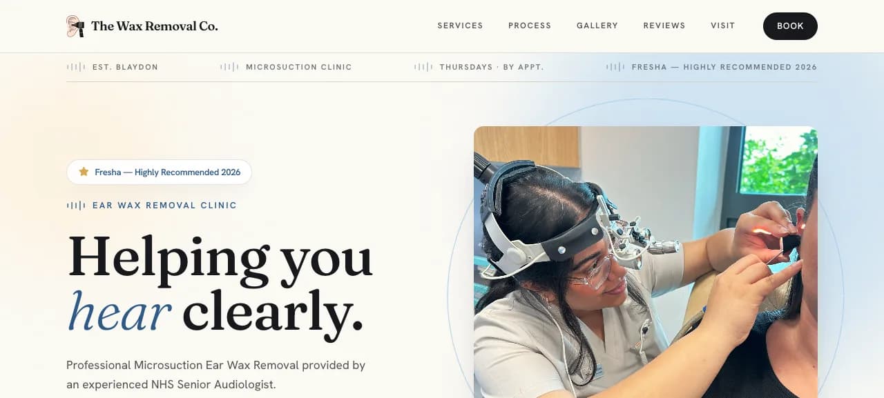thewaxremovalco.com homepage screenshot